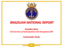 BRAZILIAN NATIONAL REPORT