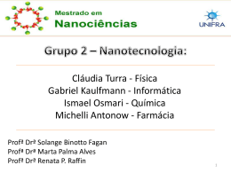 - Grupo 2 Nanotecnologia