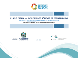 PERS - ITEP apresentação - Prefeitura municipal do Cabo de