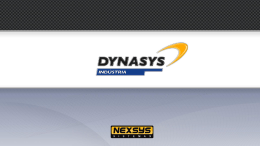 Apresenta&ccedil;&atilde;o Dynasys Edi&ccedil;&atilde;o Ind&uacute;stria