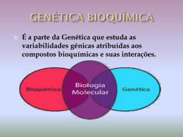 genética bioquímica