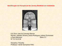 Identificação do Panopticum de Jeremy Bentham em