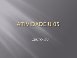 ATIVIDADE U 05