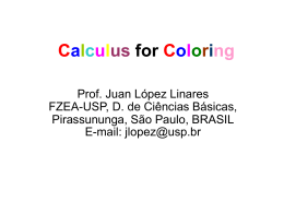 Calculus for Coloring