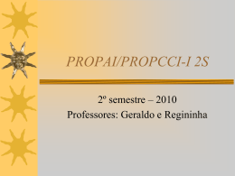 PROPAI-2º SEMESTRE-2007