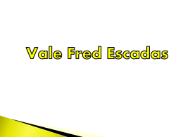 Escadas Pré Moldadas - Vale Fred Escadas Vale Fred Escadas