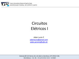 Introdução aos circuitos elétricos