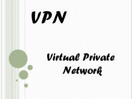 Apresentação de VPN