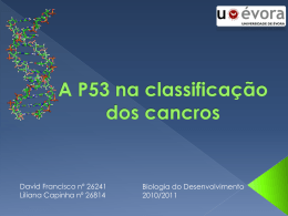 A P53 na classificação dos cancros