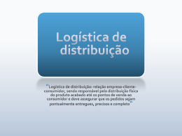 Logística de distribuição