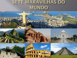 Sete maravilhas do mundo