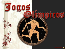 Os jogos olímpicos na Grécia Antiga