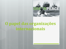 O papel das organizações internacionais (1) (453587)