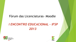 16_DED_Apresentação_licenciatura-EAD - IFSP-PRC