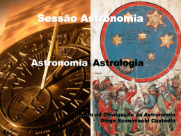 Astronomia x Astrologia