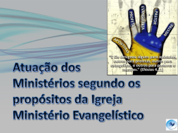 ministerio evangelistico