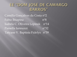 EE *DOM JOSÉ DE CAMARGO BARROS*