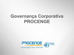 Slide 1 - Portal Procenge