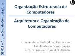 Slide 1 - Facom - Universidade Federal de Uberlândia