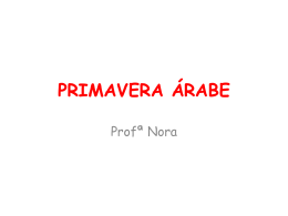 PRIMAVERA ÁRABE