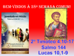 Lucas 10,1-9 - Comunidades.net