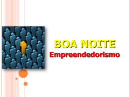EMPREENDEDORISMO