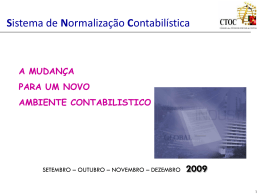Sistema de Normalização Contabilística (SNC)