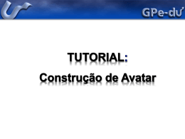 Construção de Avatar - GPe-du