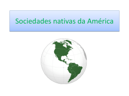 Sociedades nativas da América