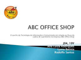 ABC Office Shop – Cadeia de Suprimentos