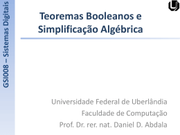 (1⋅A) + - Facom - Universidade Federal de Uberlândia