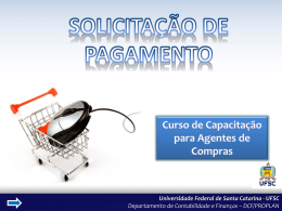Solicita&ccedil;&atilde;o de Pagamento &ndash; vers&atilde;o 1/2015