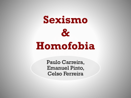 Sexismo & Homofobia