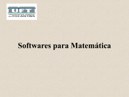 Softwares para Matemática