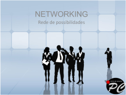 Apresentação networking