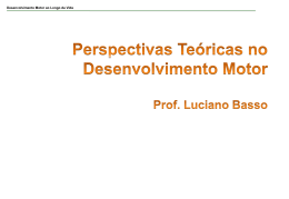Desenvolvimento Motor