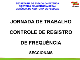 secretaria de estado da fazenda diretoria de auditoria geral