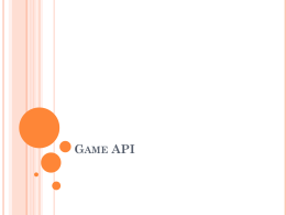 API Games