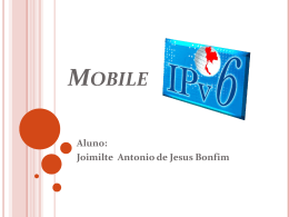 Mobile IPv6_Apresentação