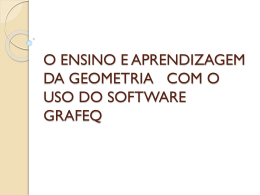 uma abordagem com o uso do software grafeq