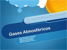 Gases Atmosféricos - Moodle USP do Stoa
