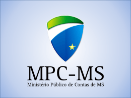 licita&ccedil;&atilde;o - Minist&eacute;rio P&uacute;blico de Contas