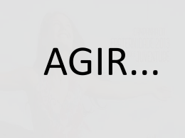 AGIR – CF2013