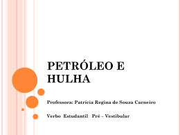 PETRÓLEO E HULHA