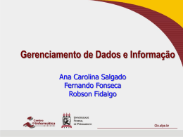Revis&atilde;o OR e XML