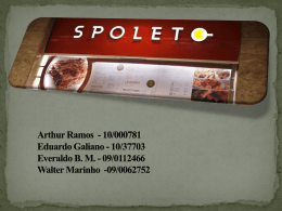 Arthur Ramos - 10/000781 Eduardo Galiano