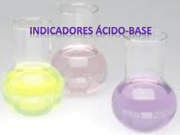 Indicadores ácido