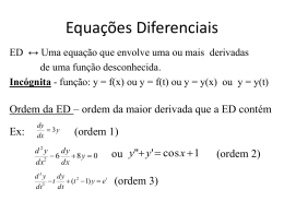 Aula 2_Equações Diferenciais