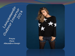 Lan&ccedil;amento Outono Inverno 2014
