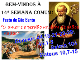 Mateus 10,7-15 - Comunidades.net